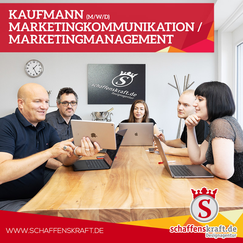 Kaufmann für Marketingkommunikation / Vollzeitkraft im Bereich Marketingmanagement  (m/w/d)