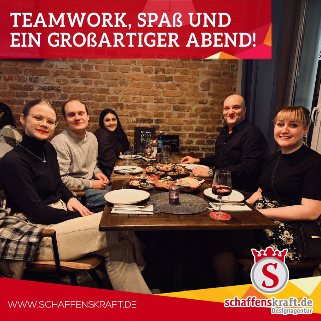 Teamwork, Spaß und ein großartiger Abend!